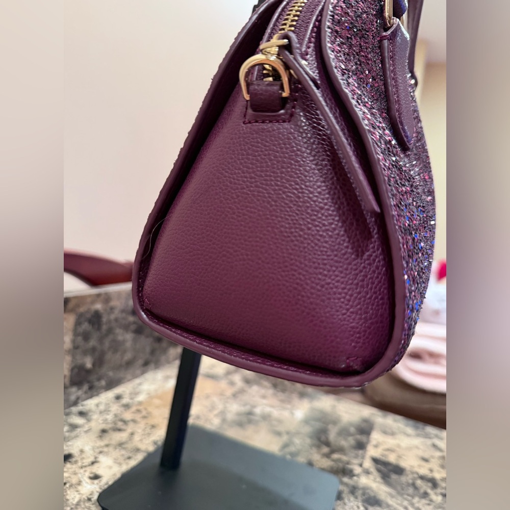 Kate Spade Laurel Way Glitter Mini Reiley Handbag & Cardholder 2FER - Picture 6 of 14
